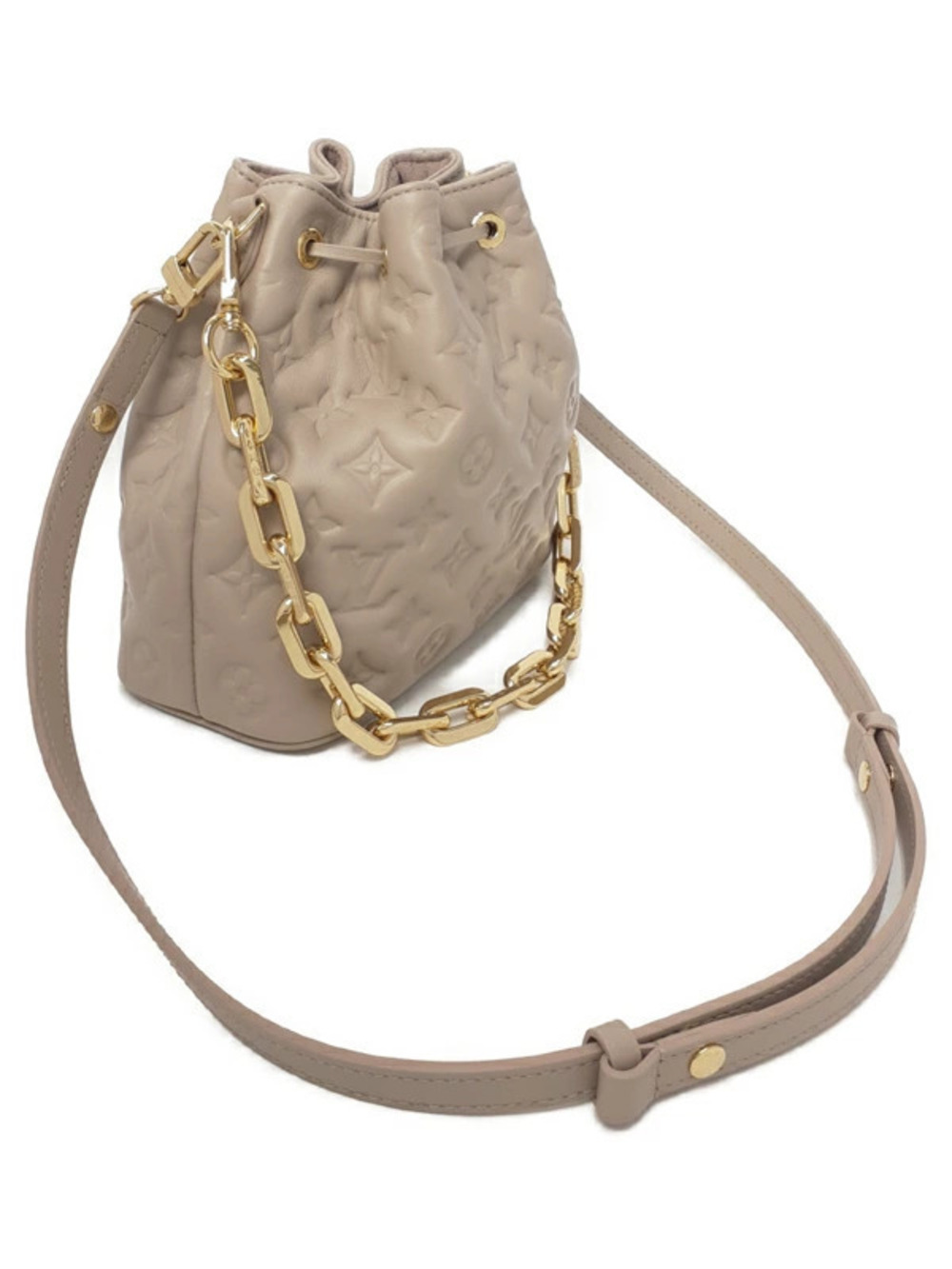 Louis Vuitton Bag Monogram Coussin Bucket Brown